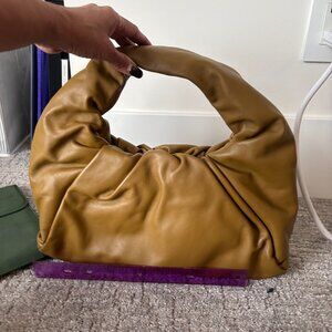 Bottega Veneta The Shoulder Pouch in mustard